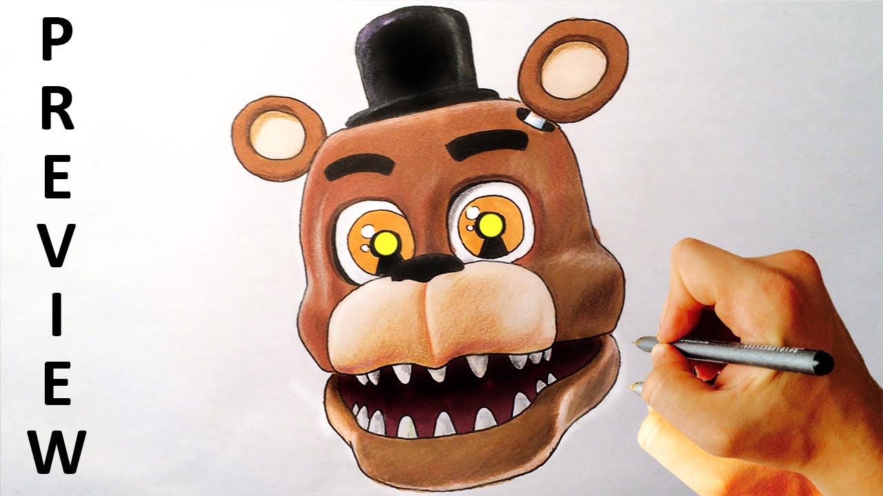 Five Nights At Freddy S How To Draw Fnaf Drawing Guide Learn How To