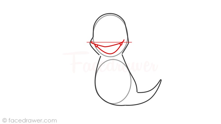 how to draw charmander pokemon step 6