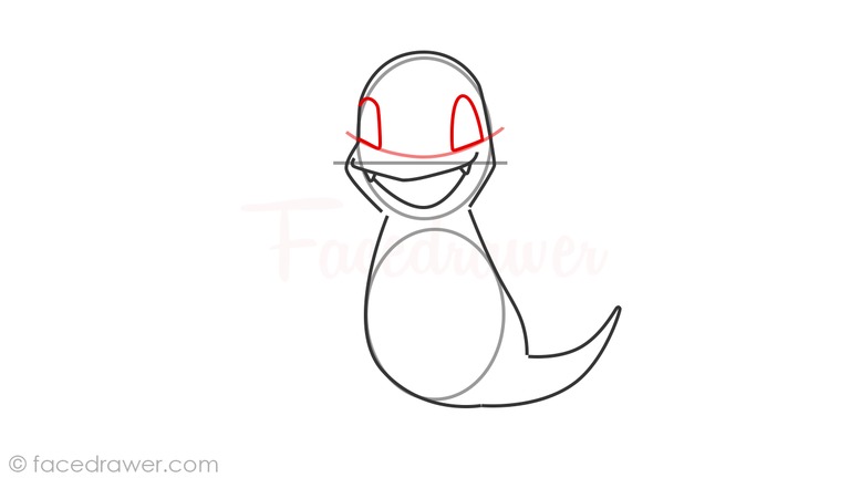 how to draw charmander pokemon step 7