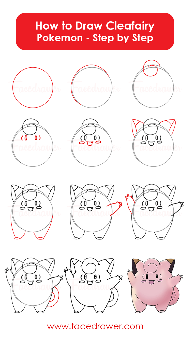 how-to-draw-clefairy-pokemon-step-by-step-infographic