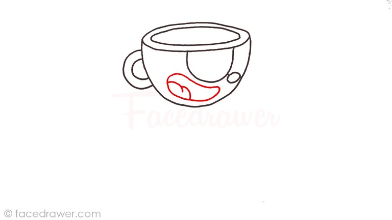 how to draw cuphead step 5