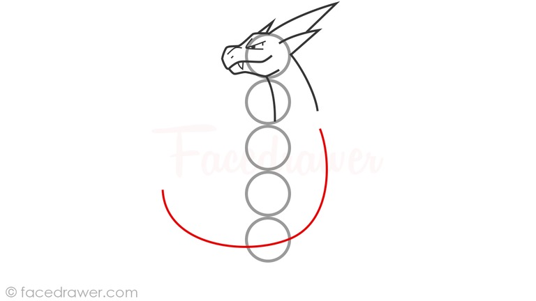 how to draw mega charizard y step 7