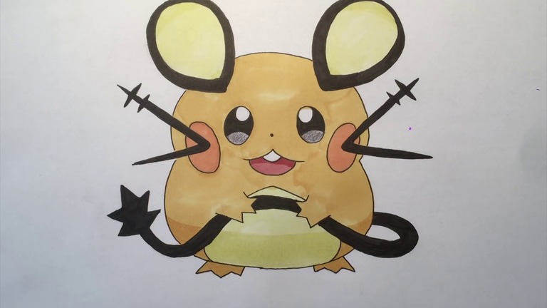 how-to-draw-dedenne-pokemon-step-14