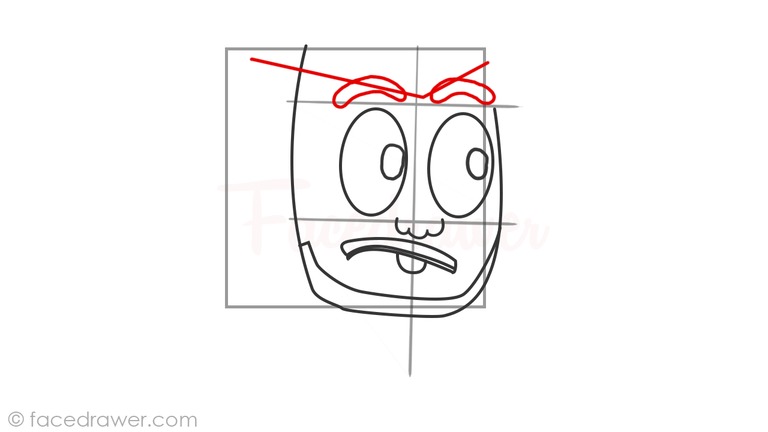 How to draw markiplier step 5