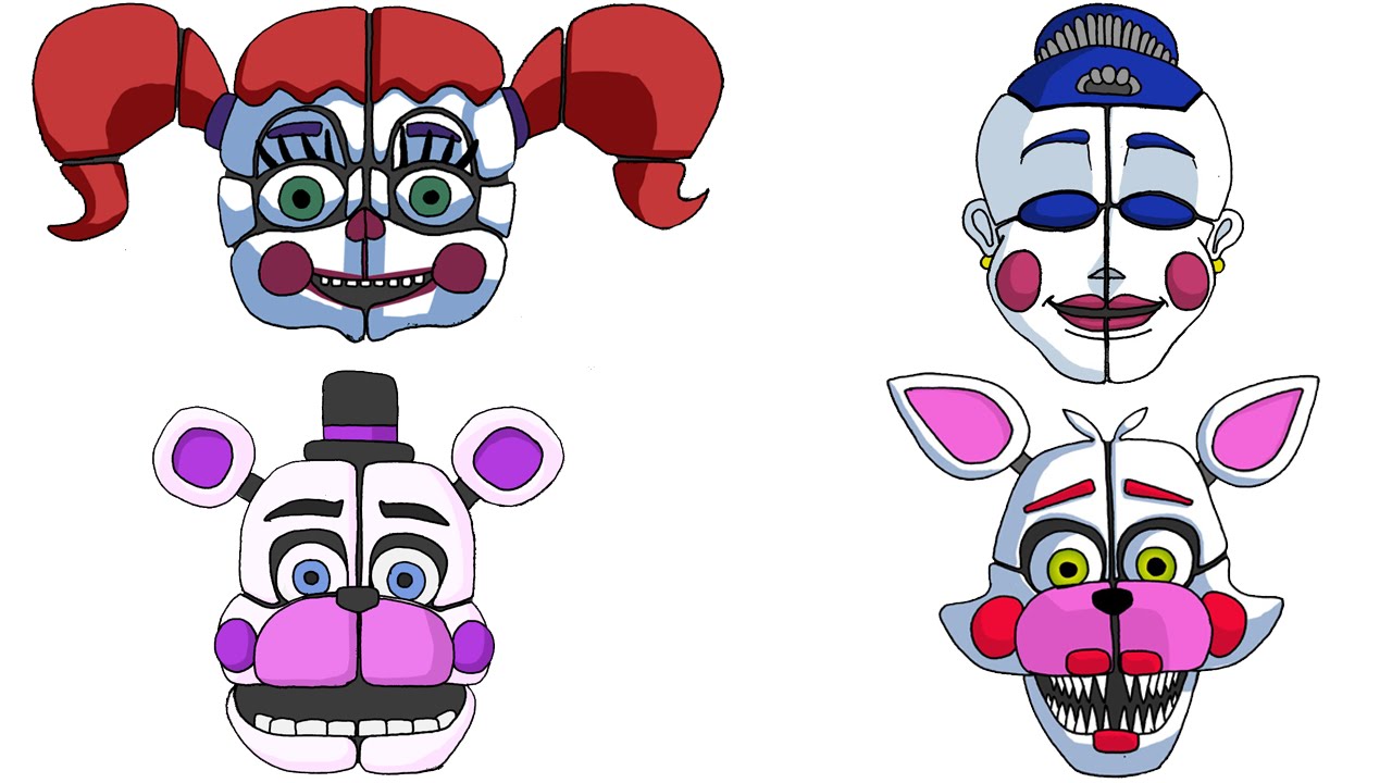 Fnaf sister location all characters