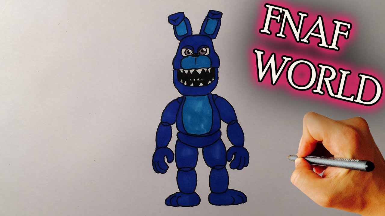 Learn How to Draw Nightmare Bonnie from Five Nights at Freddy's (Five  Nights at Freddy's) Step by St…