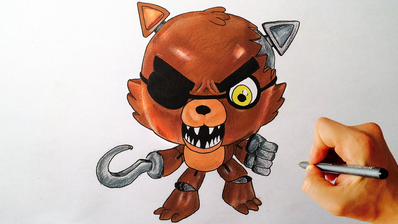 Nightmare Foxy (Five Nights at Freddy's)- Speed Draw Preview 