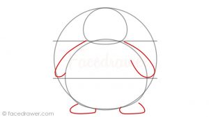 how to draw Snorlax Pokemon step 3