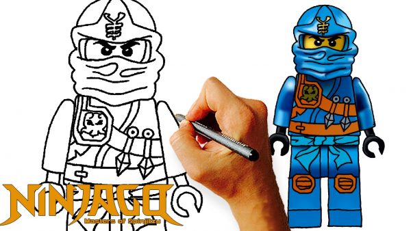 Learn How to Draw Lego Robin Step by Step Art Lesson for Kids