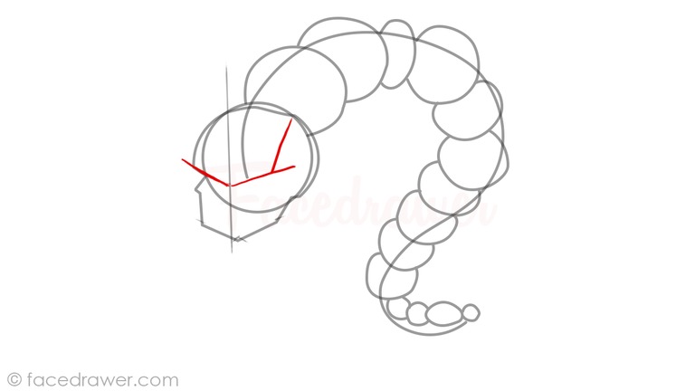 How to draw Onix Pokemon Step 4