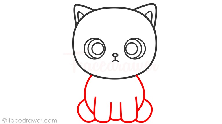 How to Draw Cat for Kids! Learn How to Draw Cute Cat Step by Step