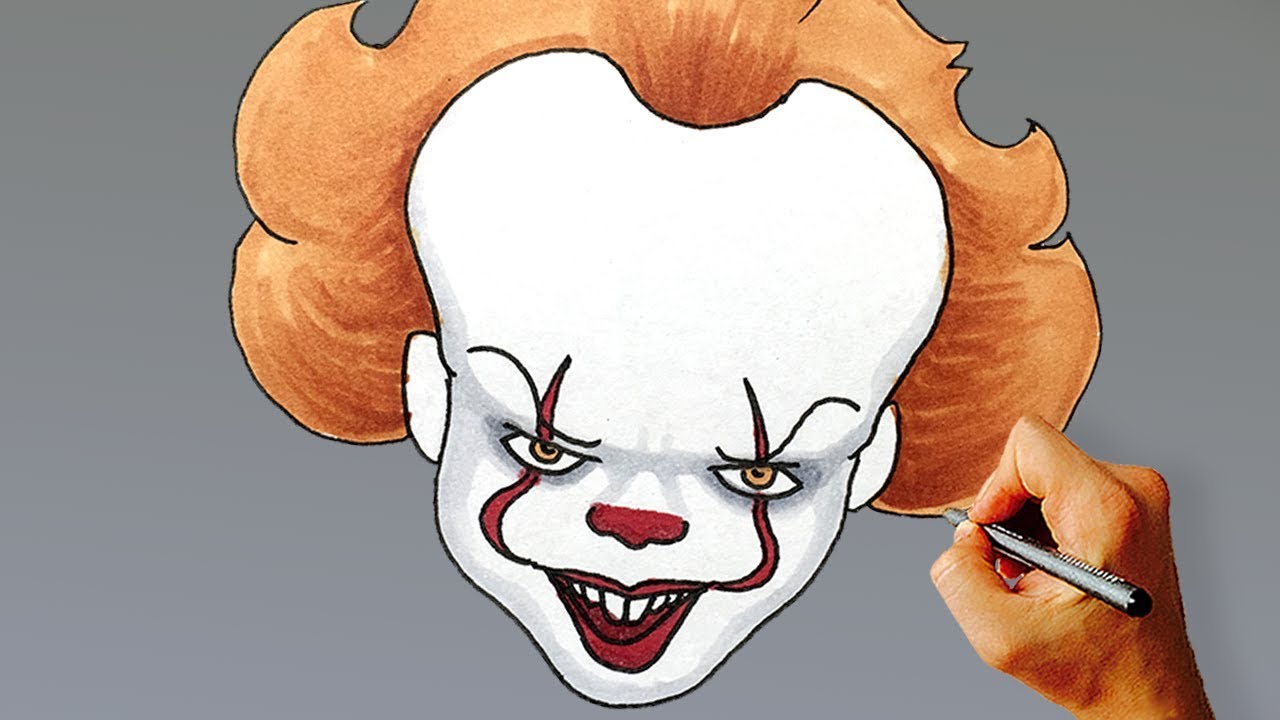 How to Draw Pennywise Easy Step by Step 